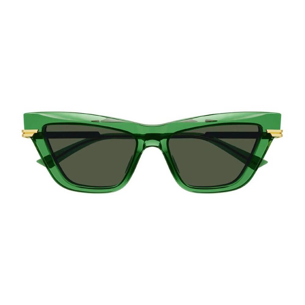NEW BOTTEGA VENETA BV1241S 003 SUNGLASSES WOMEN GREEN EYEWEAR - Picture 2 of 3